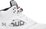 Supreme x Air Jordan 5 Retro 'Blanco'